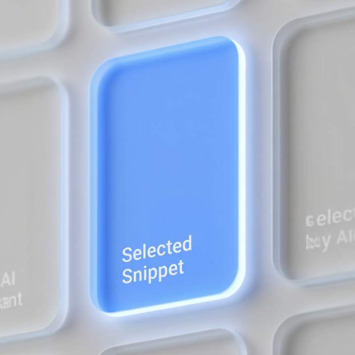 selected snippet
